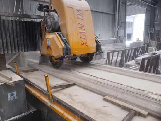 Máquina de corte de bordes con forma de piedra, máquina perfiladora PLC de granito, máquina perfiladora de corte de bordes de piedra para mármol, multifuncional